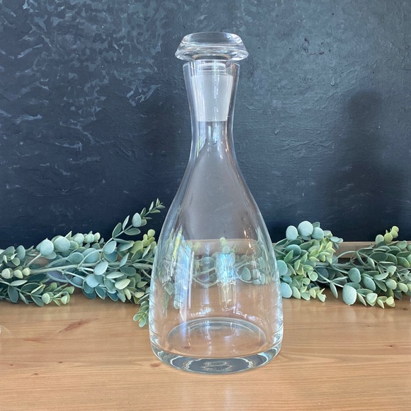 Accents Lenox Usa Crystal Glasswine Decanter With Lid Poshmark